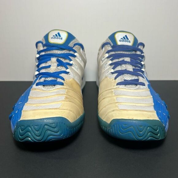 Mens ADIDAS Barricade V Blue Athletic Shoes / Multi Size LEFT 10 - RIGHT 10.5 - Picture 2 of 8